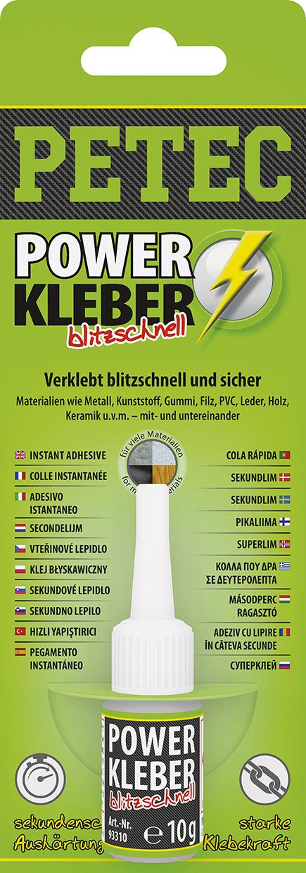 PETEC Power Kleber 10-g-Flasche